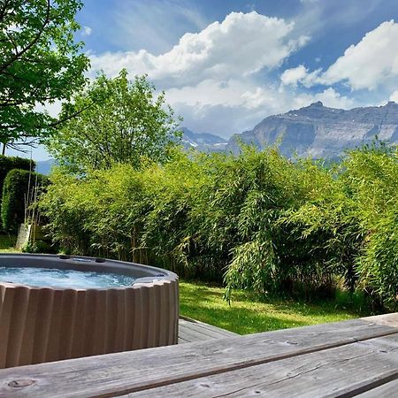 Appartement Avec Jacuzzi Dans Chalet Prive, Grande Terrasse, Parking Gratuit レ・ズッシュ エクステリア 写真